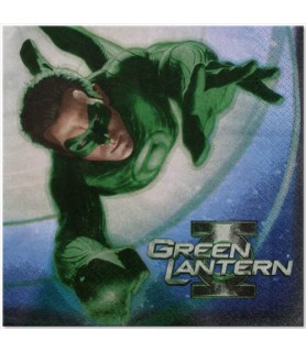Green Lantern Lunch Napkins (16ct)