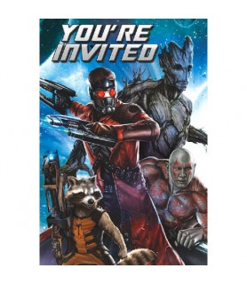 Guardians of the Galaxy Invitations w/ Envelopes (8ct)