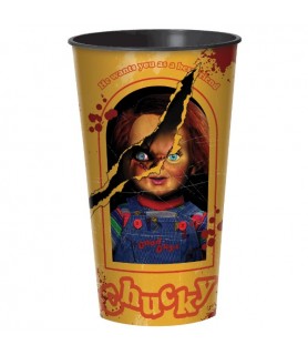 Halloween Chucky Movie Large Reusable Keepsake Cup (1ct)