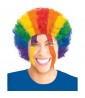 Rainbow Curly Wig (1ct)