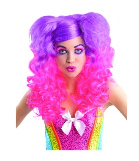Halloween Curly Ponytails Wig (1ct)