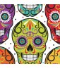 Halloween 'Sugar Skull Skelebrations' Lunch Napkins (16ct)