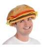 Halloween Cheeseburger Adult Plush Hat (1ct)