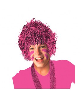 Pink Tinsel Fun Wig (1ct)