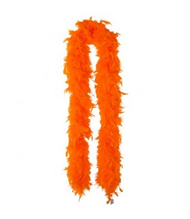 Orange Feather Boa (1ct)