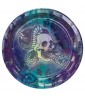 Halloween 'Midnight Mayhem' Iridescent Small Paper Plates (8ct)