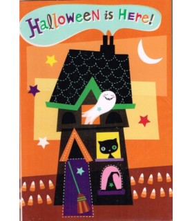 Halloween Is Here Greeting Cards w/ Envelopes (6ct)