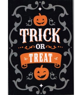 Halloween Trick or Treat Greeting Cards w/ Envelopes (6ct)