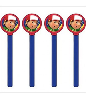 Handy Manny Pencils w/ Toppers (4ct)