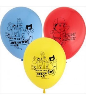 Handy Manny Latex Balloons (6ct)