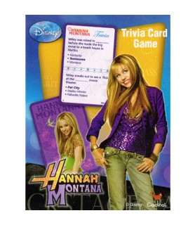 Hannah Montana Trivia Card Game / Favors (1ct)