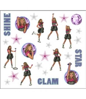 Hannah Montana 'Rock the Stage' Cool Clings (2 sheets)