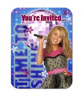 Hannah Montana 'Rock the Stage' Invitations w/ Env. (8ct)