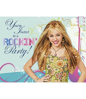 Hannah Montana Invitations w/ Env. (8ct)