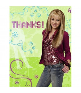 Hannah Montana Thank You Notes w/ Env. (8ct)