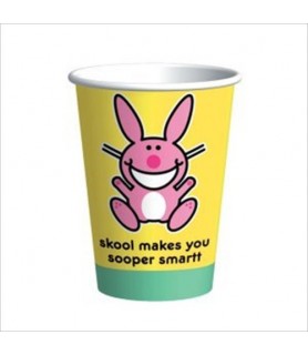 Happy Bunny 9oz Paper Cups (8ct)