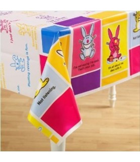 Happy Bunny Table Cover (1ct)