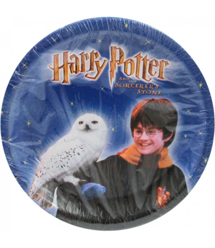 Harry Potter Paper Party Plates, 8ct