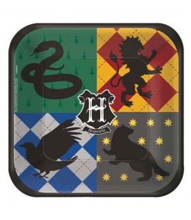 Harry Potter 'Mascots' Small Paper Plates (8ct)