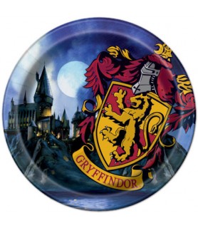 Harry Potter 'Hogwarts Houses' Gryffindor Large Paper Plates (8ct)