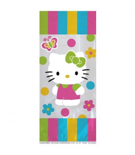 Hello Kitty 'Rainbow Stripes' Cello Favor Bags w/ Twist Ties (8ct)
