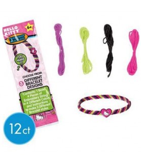 Hello Kitty 'Neon Tween' Friendship Bracelets (12ct)