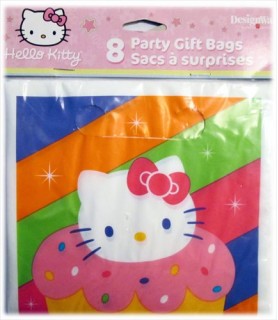 8er Pack Partydekoration Motivteller Hello Kitty Hearts 23cm 