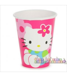 Hello Kitty 'Flower Fun' 9oz Paper Cups (8ct)