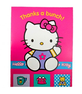 Hello Kitty 'Vintage Blocks' Thank You Notes w/ Envelopes (8ct)