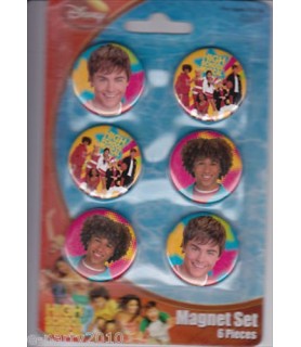 High School Musical 2 Magnet Set (6ct)