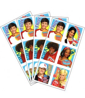 High School Musical 2 Stickers (4 sheets)