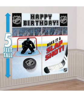 NHL Hockey Wall Poster Decorating Kit (5pc)