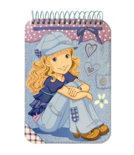 Holly Hobbie and Friends Small Spiral Notebook / Favor (1ct)