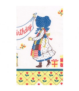 Holly Hobbie Vintage 1983 'Happy Birthday' Paper Table Cover (1ct)