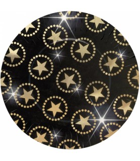 Hollywood 'Star Attraction' Extra Large Paper Plates (8ct)