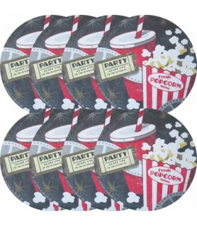 Hollywood Movie Night Coasters (8ct)