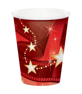 Hollywood Lights 9oz Paper Cups (8ct)