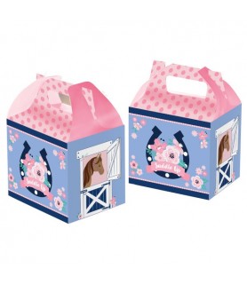 Horse 'Saddle Up' Favor Boxes (8ct)