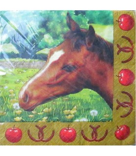I Love Horses Small Napkins (16ct)