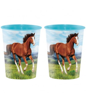 Horse and Pony Reusable Keepsake Cups (2ct)