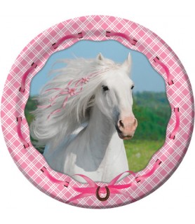 Heart My Horse Small Paper Plates (8ct)