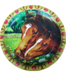 I Love Horses Small Paper Plates (8ct)
