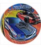Hot Wheels Metallic 'High Speed' Large Paper Plates (8ct)