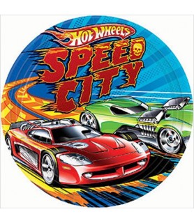 Hot Wheels 'Speed City' Large Paper Plates (8ct)