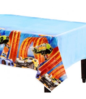 Hot Wheels 'Wild Racer' Plastic Table Cover (1ct)
