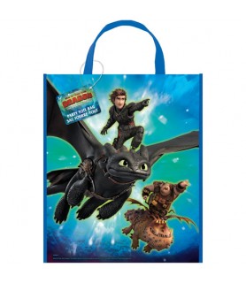 How to Train Your Dragon 3 'Hidden World' Plastic Tote Bag (1ct)