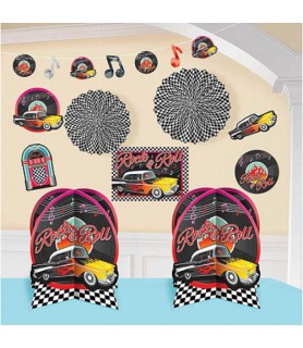 I Love Rock and Roll Room Decorating Kit (10pc)