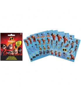 Incredibles 2 Small Sticker Book (9 pages)