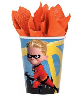 Incredibles 2 9oz Paper Cups (8ct)