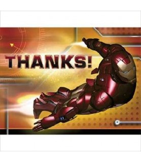 Iron Man Thank You Notes w/ Env. (8ct)